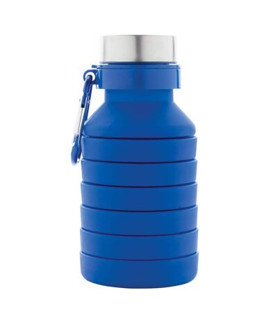 Collapsible silicone 550ml bottle one size blue XD Collection