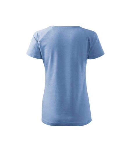 Womens/ladies Dream T-shirt Blue Malfini