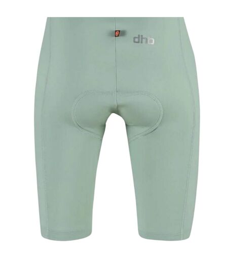 Cuissard De Cyclisme À Bretelles Motif/style Uni Femme Kaki Dhb