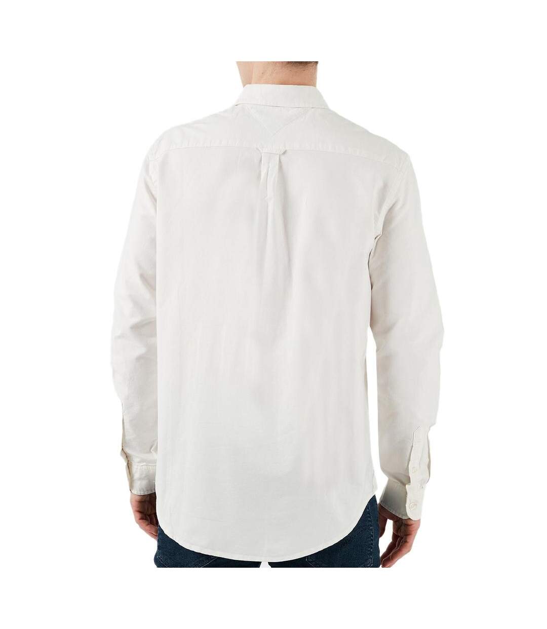 Chemise blanche homme tommy hilfiger oxford98 - l-2