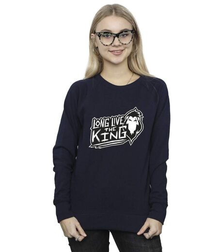Disney Sweat Womens/Ladies The Lion King The King (Bleu marine) - UTBI22387