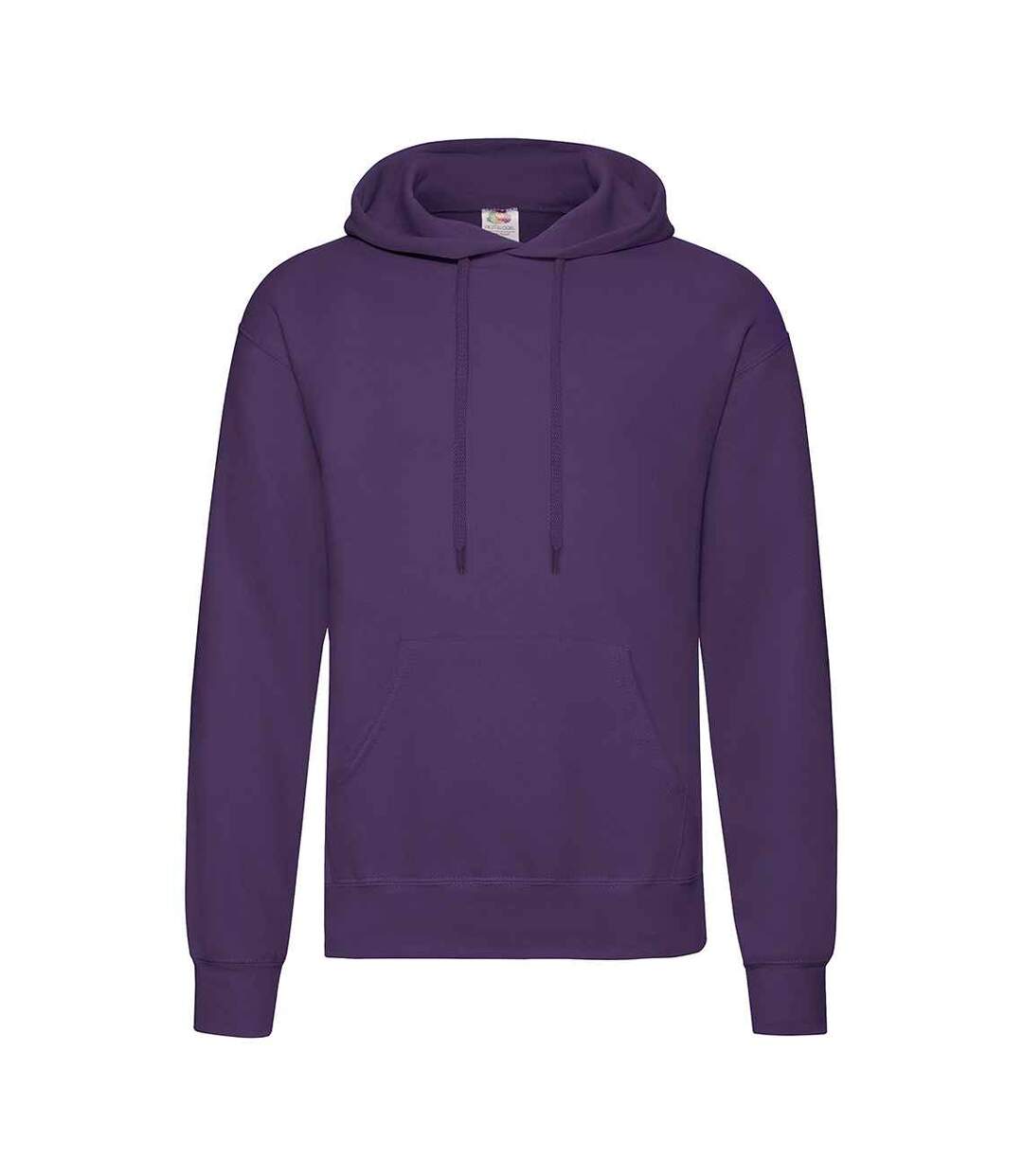 Sweat À Capuche Classic Adulte Violet Fruit Of The Loom-1