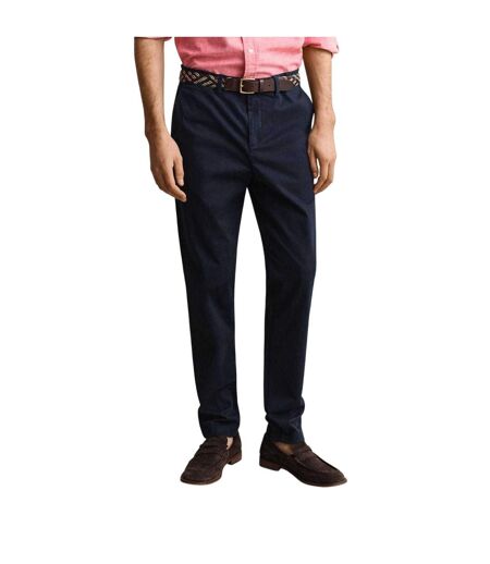 Mens Twill Chinos Evening Blue Gant