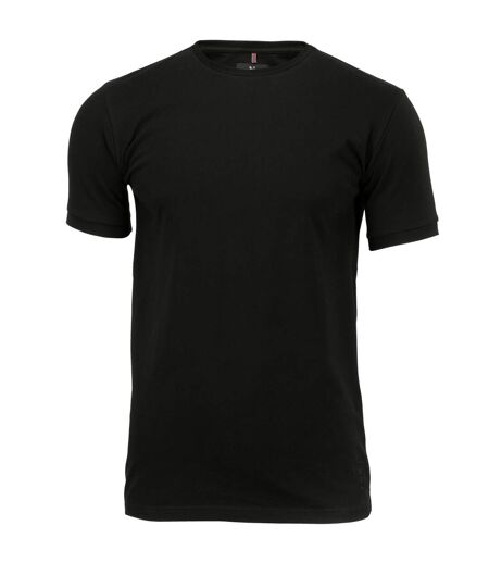 Nimbus Mens Danbury Pique Short Sleeve T-Shirt (Black) - UTRW5655