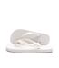 Tongs grise femme calvin klein jeans flip flop tpu metall-1