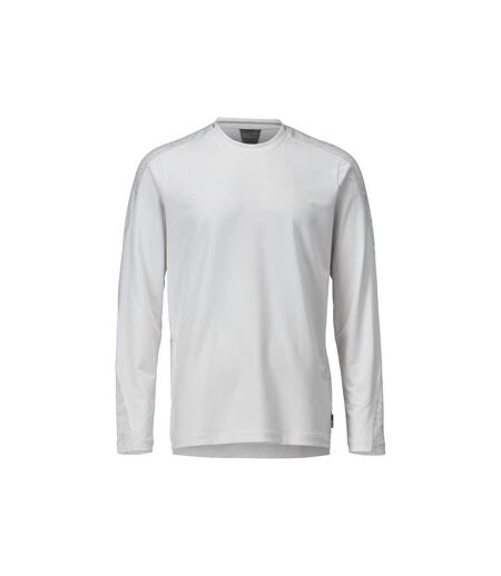 T-shirt Manches Longues Customised Homme Blanc Mascot