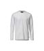 T-shirt Manches Longues Customised Homme Blanc Mascot-1