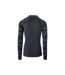 Mens Camo Thermoactive Thermal Top Black Magnum-2