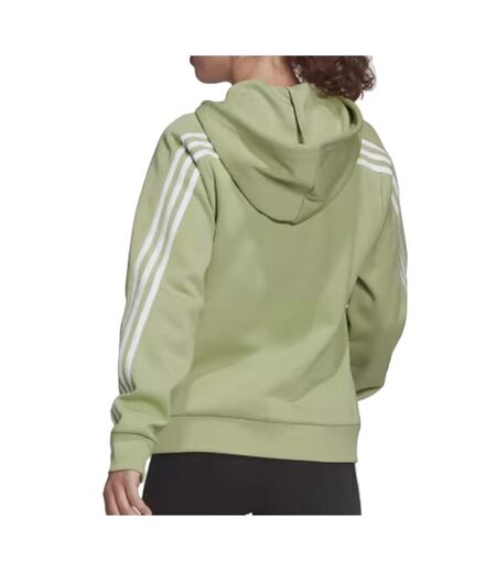 Sweat à Capuche Vert Femme Adidas HE1661 - M