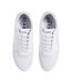 Womens/ladies Logo Low Cut Trainers White CLAE-3