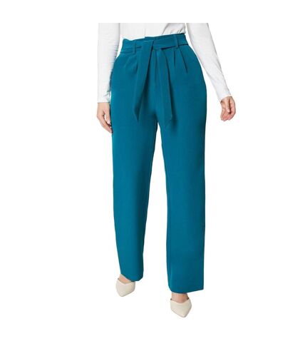 Pantalon femme bleu sarcelle Principles