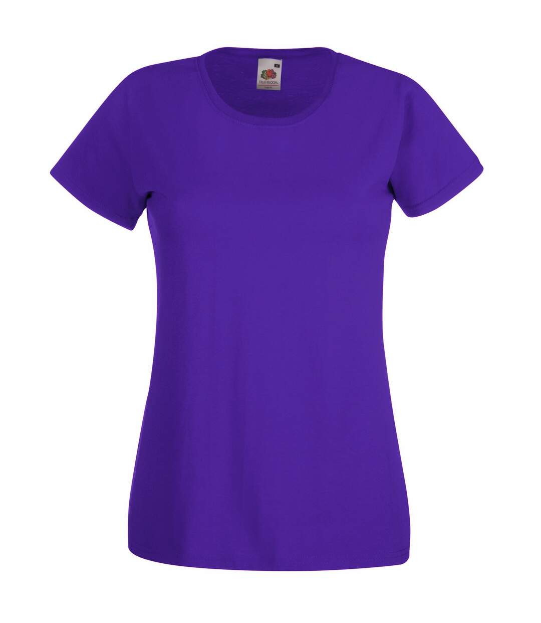 T-shirt manches courtes femme violet Fruit of the Loom