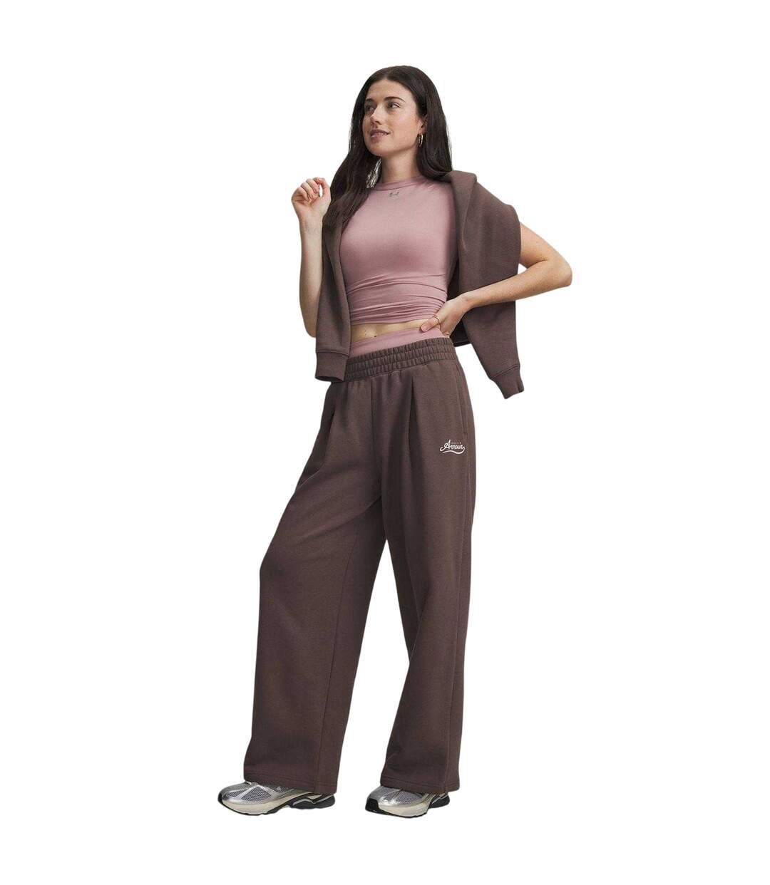 Pantalon De Jogging Rival Femme Poivron Rouge Under Armour-1