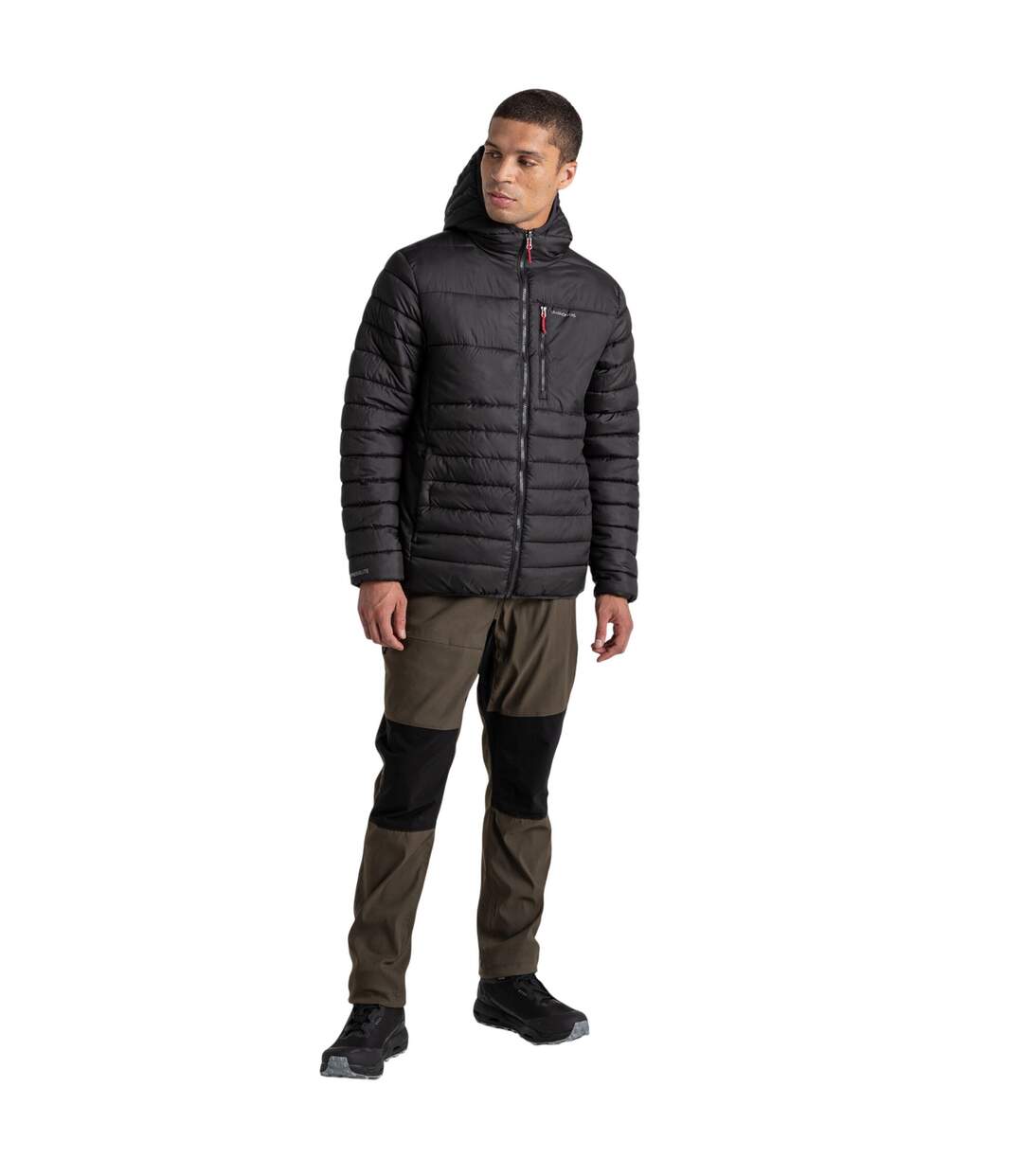 Doudoune matelassée compresslite homme noir Craghoppers Craghoppers