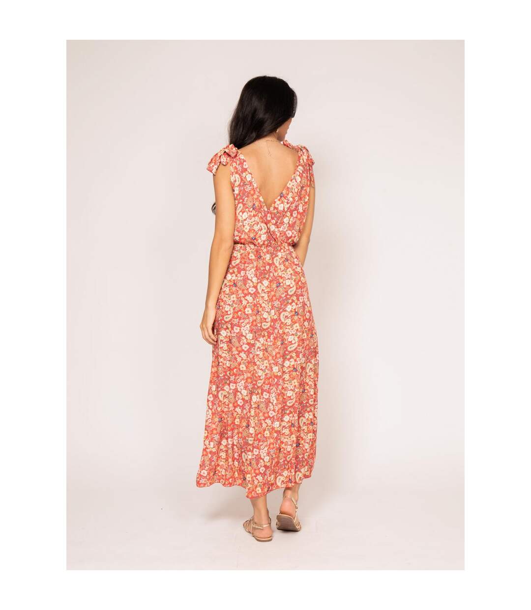 Robe longue motifs ILIONE - Dona X Lisa-2