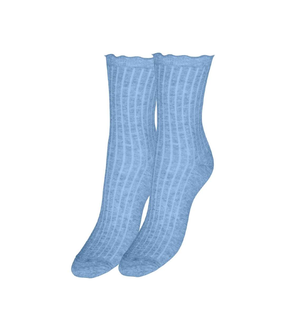 X1 Paire de Chaussette Bleu Vero Moda Socks - Taille unique-1