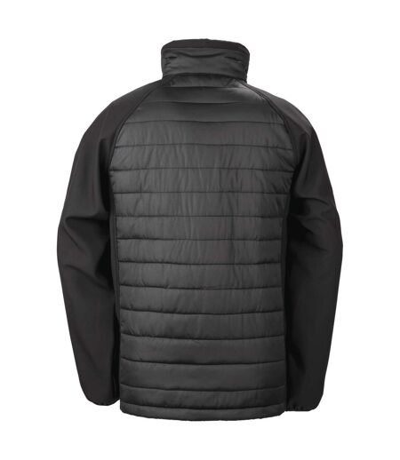 Doudoune Matelassée Compass Adulte Noir Gris Result