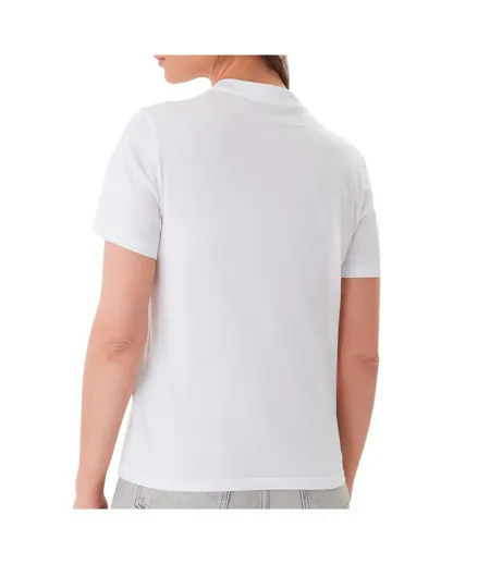 T-Shirt blanc femme calvin klein jeans ss clasic