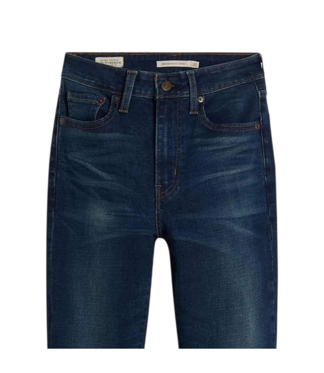 Womens/ladies High Rise Skinny Jeans Miles Apart Levis-2