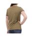 T-shirt Kaki Femme Lee Cooper Odla - S-2