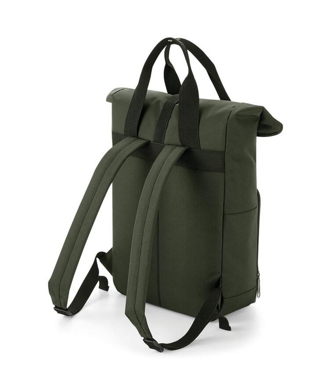 Sac À Dos Taille Unique Vert Kaki Bagbase-2