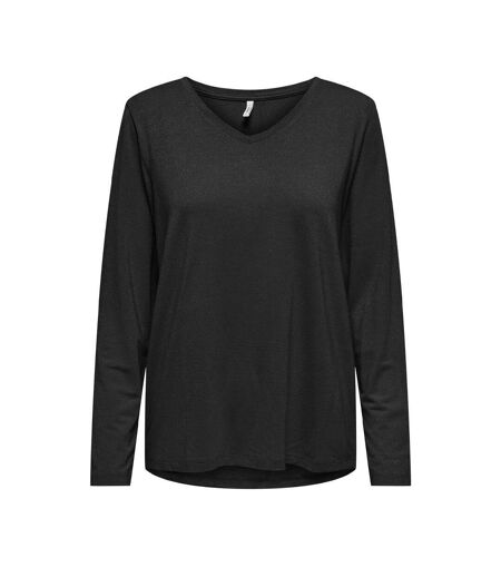 T-Shirt noir femme only harly