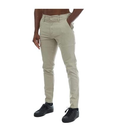 Chino Moretor Homme Beige Gris Duck And Cover
