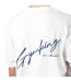 Womens/ladies Mindset Embroidered Logo T-shirt Cream Gym King-4