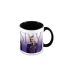 Wednesday Nevermore Students Inner Two Tone Mug (White/Purple/Black) (One Size) - UTPM6669