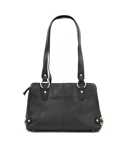 Katana - Sac à main en cuir - noir - 6510