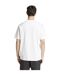 T-shirt Motif/style Linéaire Homme Blanc Adidas-3
