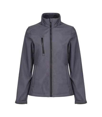 Veste softshell ablaze femme gris phoque / noir Regatta