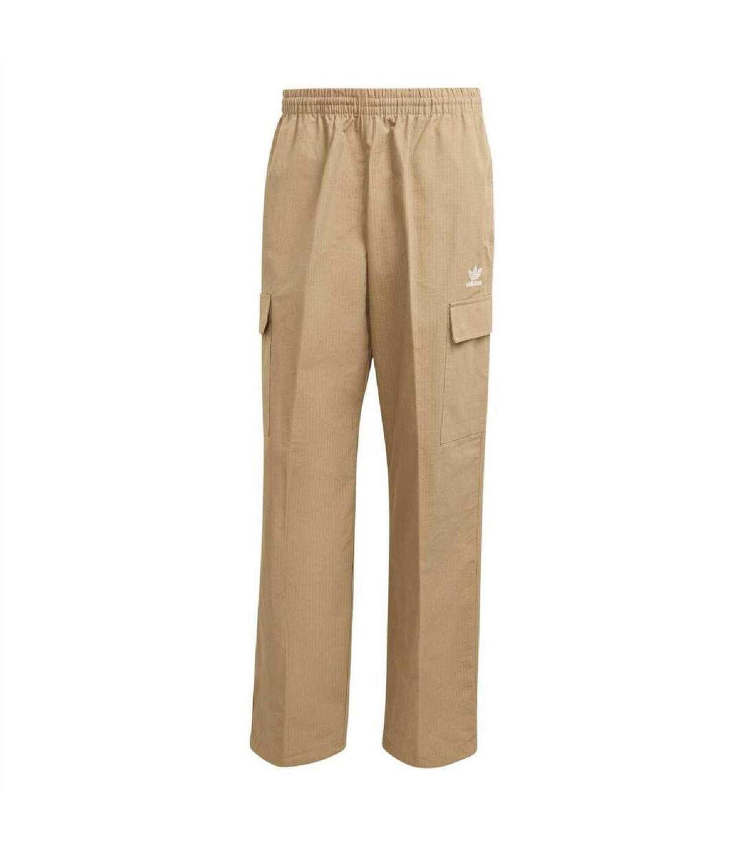 Pantalon À Poches Trefoil Essentials Homme Marron Adidas-2