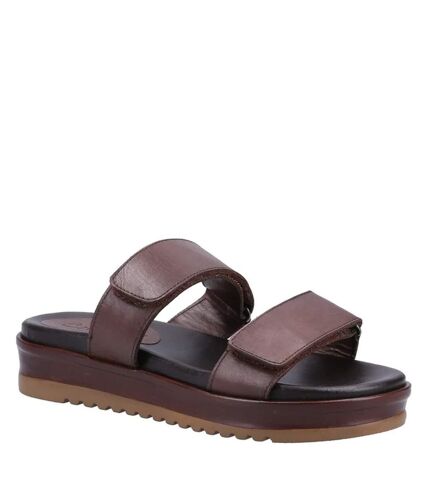 Cotswold Womens/Ladies Northleach Leather Sandals (Brown) - UTFS9847