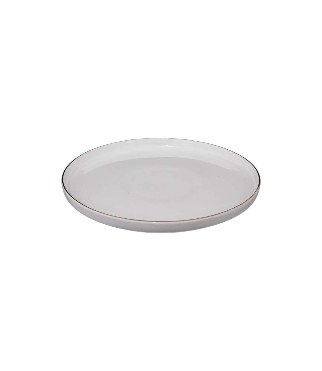 Lot de 6 Assiettes Plates Sublima 27cm Blanc-2