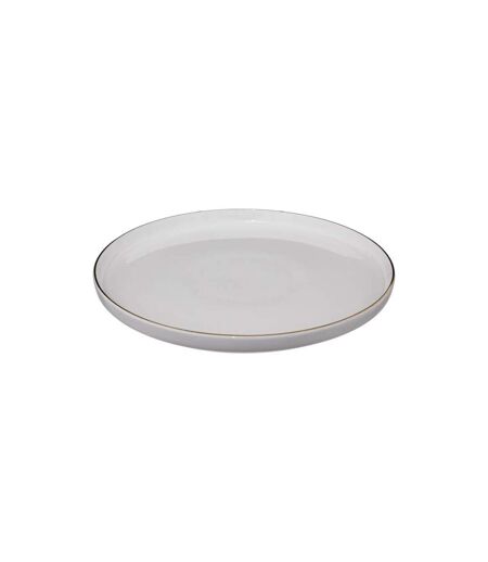 Lot de 6 Assiettes Plates Sublima 27cm Blanc