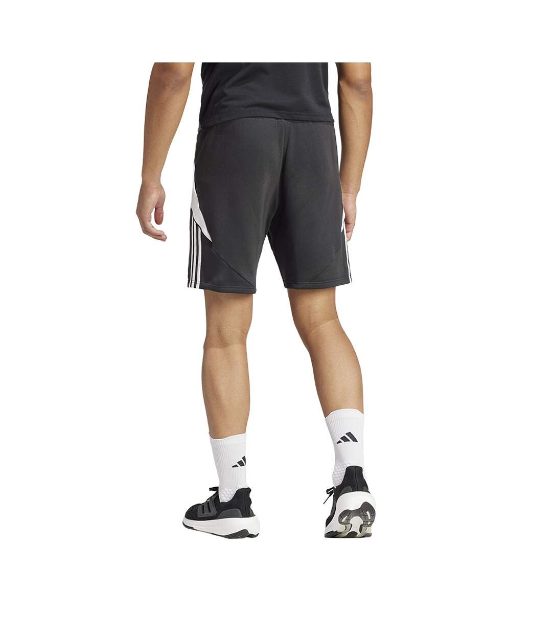 Short Motif/style Rayure Latérale Tiro Homme Noir Adidas-3