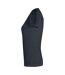 T-shirt Femme Noir Clique-3
