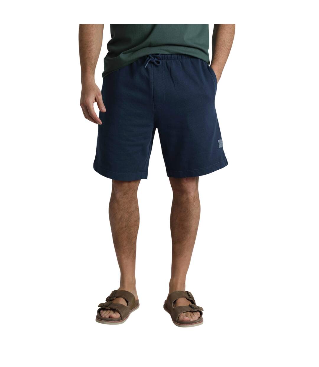 Mens hamilton sunwashed shorts navy Weird Fish-3