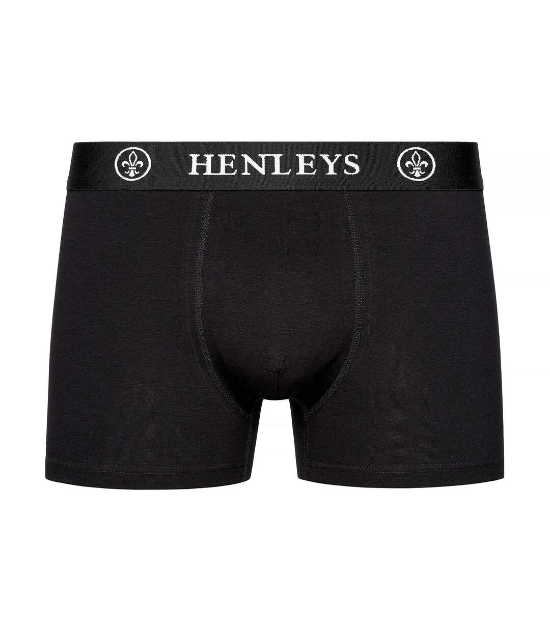 Boxers mcblacken homme noir Henleys Henleys