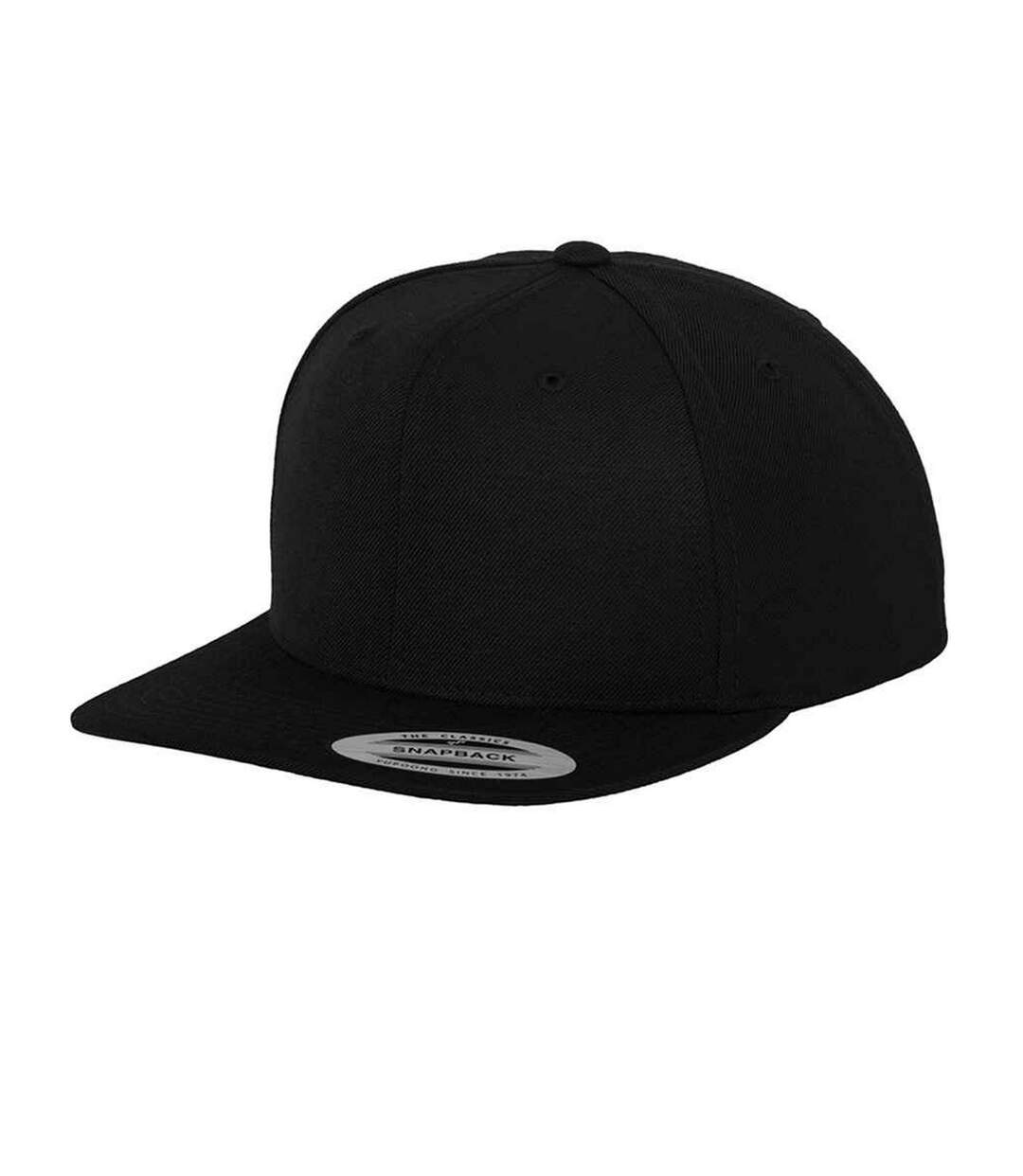 Casquette ajustable classic homme noir Flexfit-1