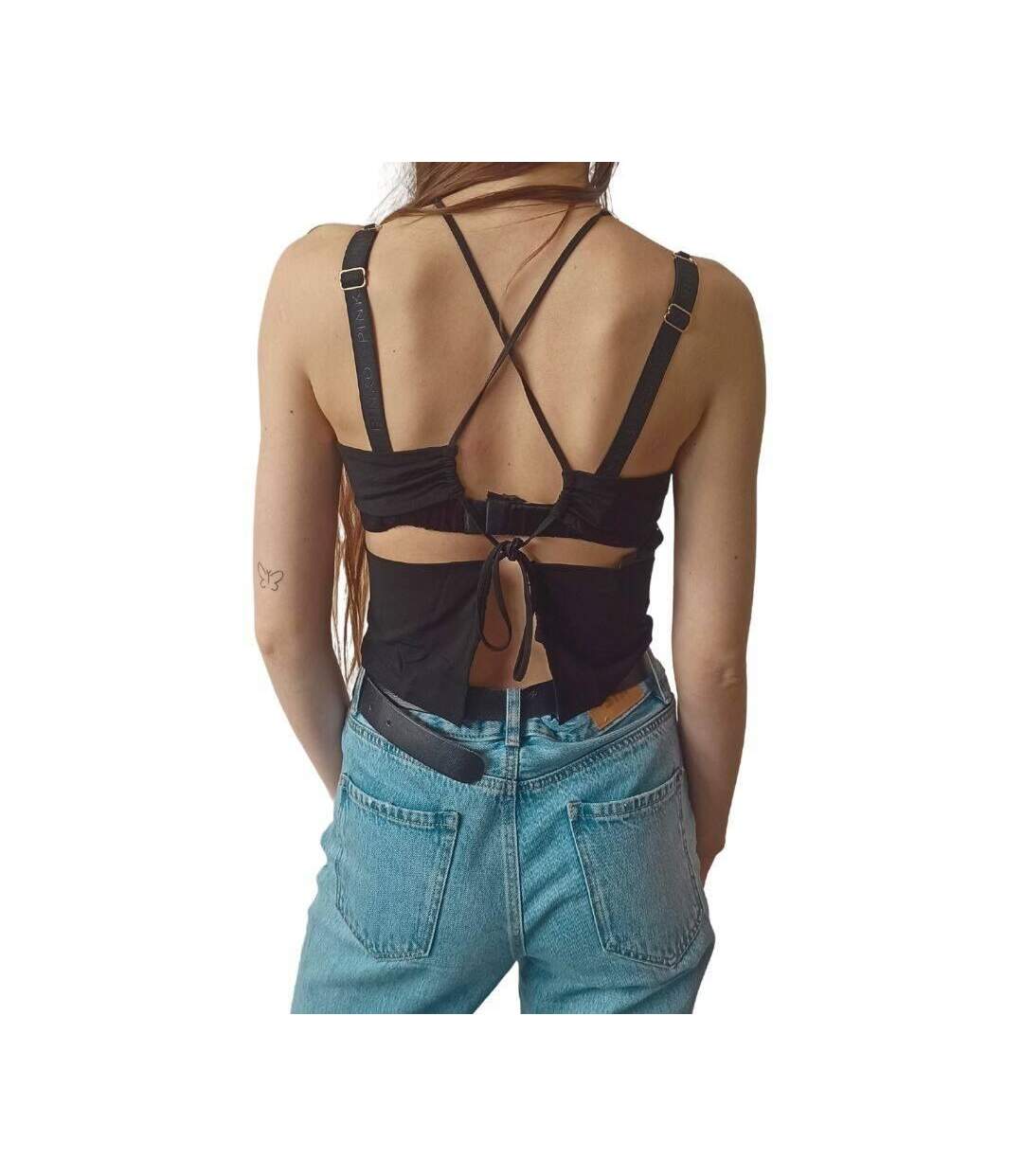 Haut Femme Noir Pinko-2