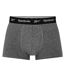 Pack Of 5  Mens Jersey Boxer Briefs  Black White Grey Reebok-2