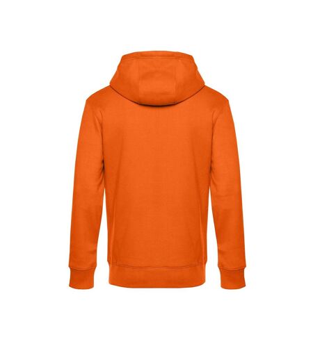 Mens King Hooded Sweater Orange Pure B&C