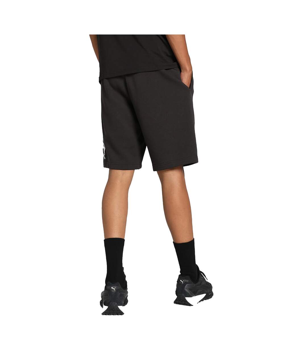 Short Style Graphique Ess+ Homme Noir Puma-4