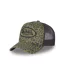 Casquette en coton trucker avec filet Leopard Vondutch-1
