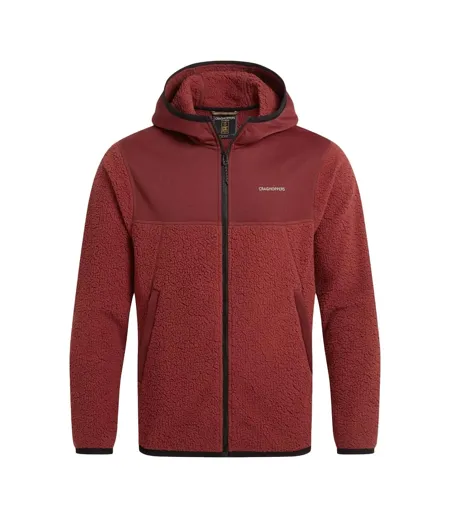 Veste À Capuche Telesto Homme Marron Brûlé Craghoppers