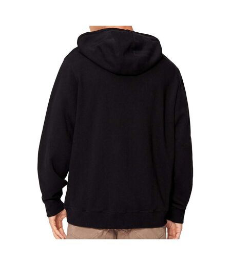Sweat à capuche noir homme guess roy