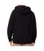 Sweat à capuche noir homme guess roy-2