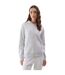 Veste À Capuche F0956 Femme Gris Argenté 4F-1
